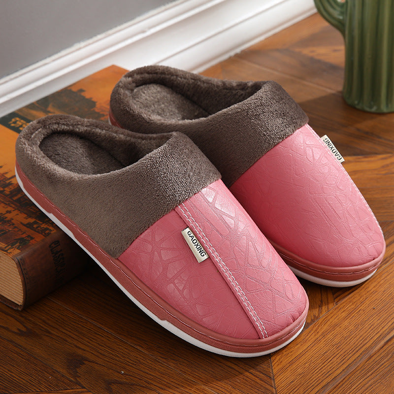 CozyStep™ Warm Leather House Shoes